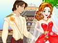 Jogo Vestido de noiva de princesa de cabelo comprido  online