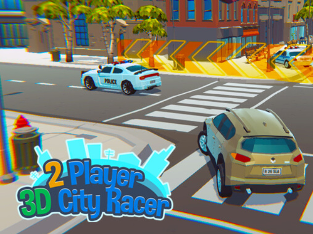 Jogo 2 jogadores 3D City Racer  online