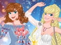 Jogo Princesas Moda Guerras Penas Vs Denim  online