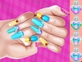 Jogo Elsa Princess Tema Nail Art Diy online