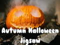 Jogo Quebra-cabeça de outono de Halloween  online