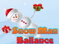 Jogo Equilíbrio do boneco de neve  online