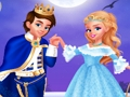 Jogo Vestir Cinderela: Príncipe Encantado da Moda  online