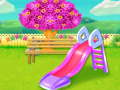 Jogo Limpeza do jardim do parque infantil  online