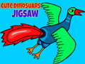 Jogo Quebra-cabeça de dinossauros fofos  online