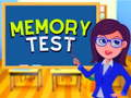 Jogo Teste de memória  online