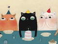 Jogo Deslize Gatos Engraçados  online
