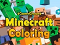 Jogo Livro de colorir Minecraft  online