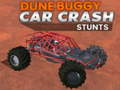 Jogo Acrobacias de acidente de carro de buggy nas dunas  online
