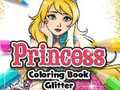 Jogo Livro de Colorir Princesa Glitter  online