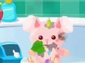 Jogo Bebê feliz limpeza  online