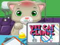 Jogo Clínica veterinária para gatos  online