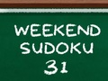 Jogo Fim de semana Sudoku 31  online
