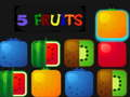 Jogo 5 frutas  online