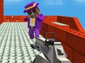 Jogo Guerra avançada de gângsteres em blocos  online
