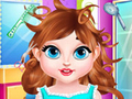 Jogo Diversão no cabeleireiro Baby Taylor  online