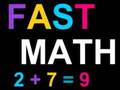 Jogo Matemática rápida  online