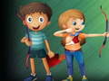 Jogo Fuga para casa de tiro com arco  online