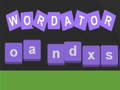 Jogo Wordator online