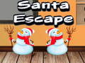 Jogo Fuga do Papai Noel  online