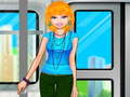 Jogo Barbie no trem  online