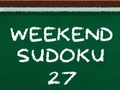 Jogo Fim de semana Sudoku 27  online