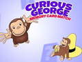 Jogo Correspondência de cartão de memória George curioso  online