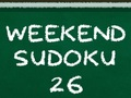 Jogo Fim de semana Sudoku 26  online