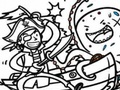 Jogo Super jogo para colorir  online