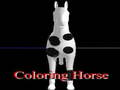 Jogo Cavalo para colorir  online