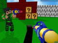 Jogo Pixel 3d divertido de paintball 2022  online