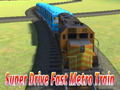 Jogo Super drive trem de metrô rápido  online