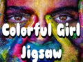 Jogo Garota colorida quebra-cabeça  online