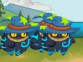Jogo Defesa Inativa Cat'n'Robot  online