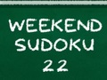Jogo Fim de semana Sudoku 22  online