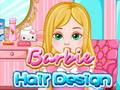Jogo Desenho de cabelo da Barbie  online