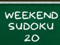 Jogo Fim de semana Sudoku 20  online