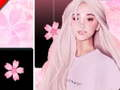 Jogo Ariana Grande Piano Azulejos Rosa, Música e Magia  online