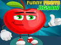 Jogo Quebra-cabeça de frutas engraçadas  online