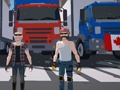 Jogo Caminhão e polícia  online