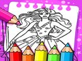 Jogo Livro de Colorir Barbie  online