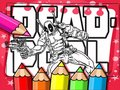 Jogo Livro para Colorir Deadpool  online