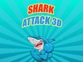 Jogo Ataque de tubarão 3D  online