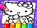 Jogo Livro de Colorir Hello Kitty  online