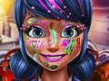 Jogo Maquiagem de ano novo de menina pontilhada  online