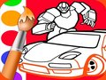 Jogo Livro de colorir infantil para meninos  online