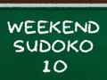 Jogo Fim de semana Sudoku 10  online