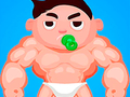 Jogo Corrida do bebê muscular  online