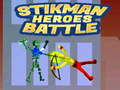 Jogo Batalha de heróis Stickman  online