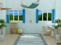 Jogo Fuja da edição do quarto dos garotos do quarto infantil online